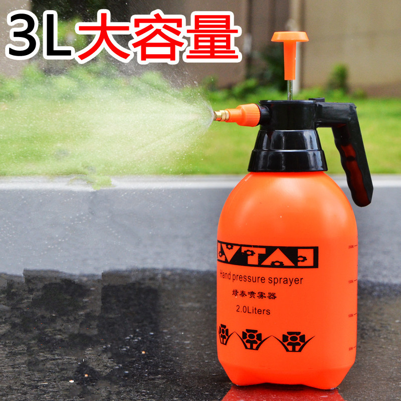 3升大容量气压式喷雾器 喷水壶浇水壶洒水壶浇花加厚喷壶消毒喷雾