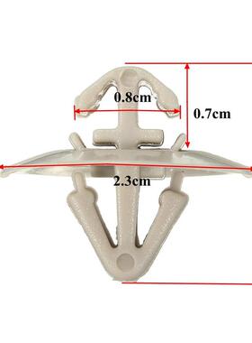 适用于雷诺 欧宝沃克斯豪尔Vivaro Trafic汽车塑料侧门装饰夹卡扣