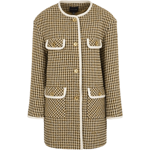 MARYLING玛俪琳秋季新品驼色圆领H廓形外套A1EGW14330