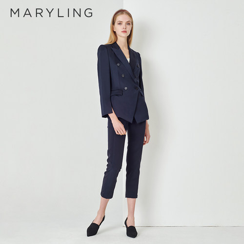 MARYLING春季弹力修身裤