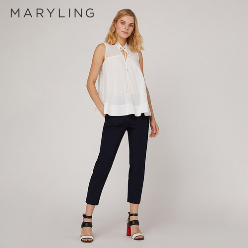 MARYLING夏季时尚无袖上衣
