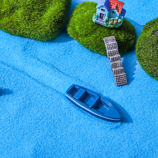 彩沙细沙布景蓝色沙子细沙微景观盆景假水沙装饰石英砂小颗粒1kg