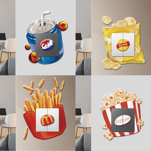 开关保护套防脏遮丑遮挡美化