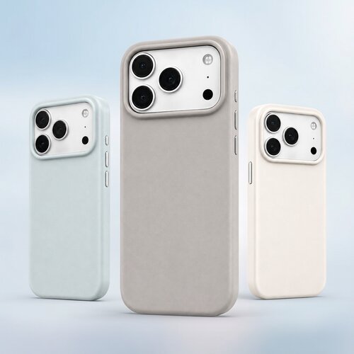 喜壳派【皮革强磁保护壳】iPhone 17/Pro/Max皮革强磁ai按键防摔保护壳