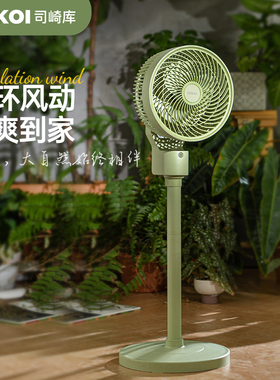 SOIKOI家电机械空气循环扇电风扇落地式家用落地扇电扇CQ-DF25A