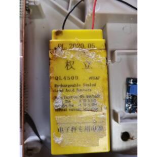 权立QL450D通用型电子秤电池专用台秤4v4ah20HR蓄电池