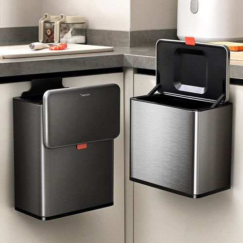 大口径不锈钢垃圾桶密封无异味