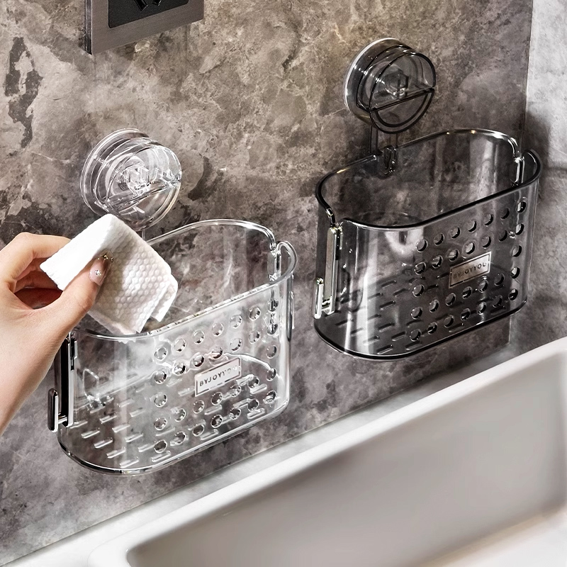 天地鱼吸盘洗脸巾收纳盒卫生间