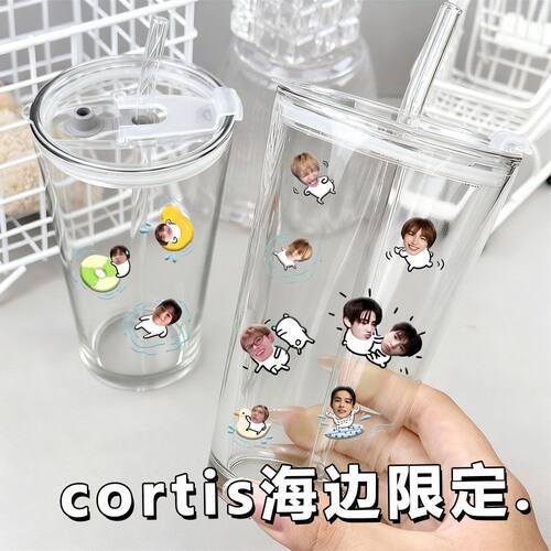 30贴爆火韩娱cortis海边