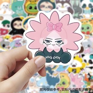GMM娃娃贴纸他泰CP可爱萌系吉米海一糖球慧奶爱装饰手账桌面