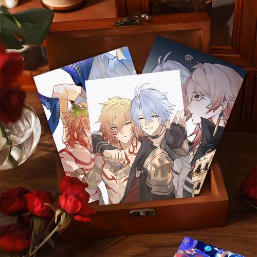 16张崩铁厄敌同人小卡明