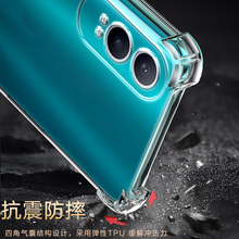 适用OPPO K12X气囊防摔k1手机壳k3新款k5软k7x硅胶k9s透明k10pro超薄k11保护套k12男女全包镜头四角简约创意