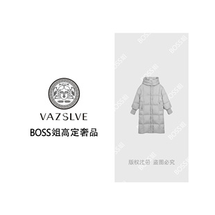 90鸭绒加厚保暖女款 捡漏 全新奢品 羽绒服99W632 VAZSLVE
