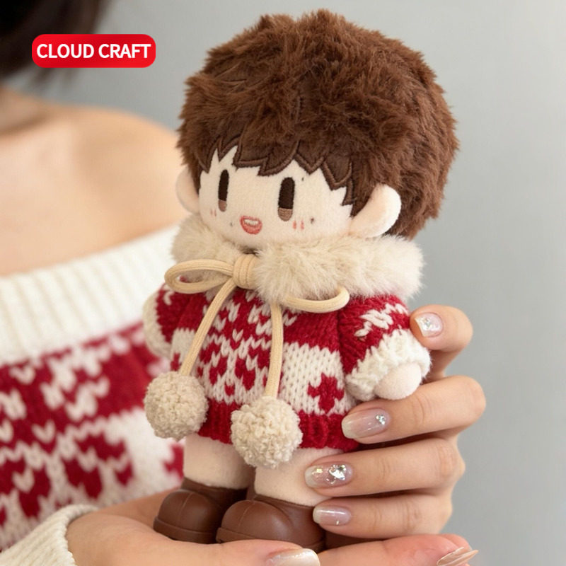 适用棉花娃娃娃衣可爱圣诞毛衣套装周可可玩偶衣服可换装,模玩/动漫/周边/娃圈三坑/桌游,棉花娃娃/毛绒玩具娃衣,淘宝优惠券,粉丝福利购,淘宝优惠卷