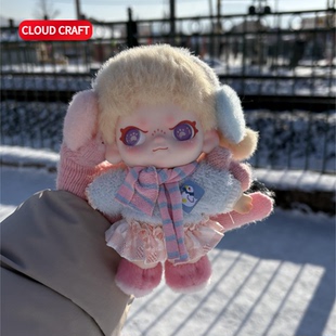 适用Dora自在毛绒系列可爱毛衣裙子套装DORA大表姐搪胶玩偶着替服