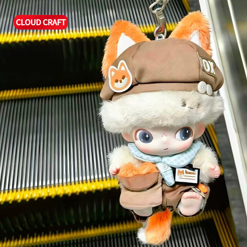 适用Dimoo新生日记娃衣可爱尼克狐胸牌套装dimoo搪胶毛绒公仔着替,模玩/动漫/周边/娃圈三坑/桌游,淘宝优惠券,粉丝福利购,淘宝优惠卷