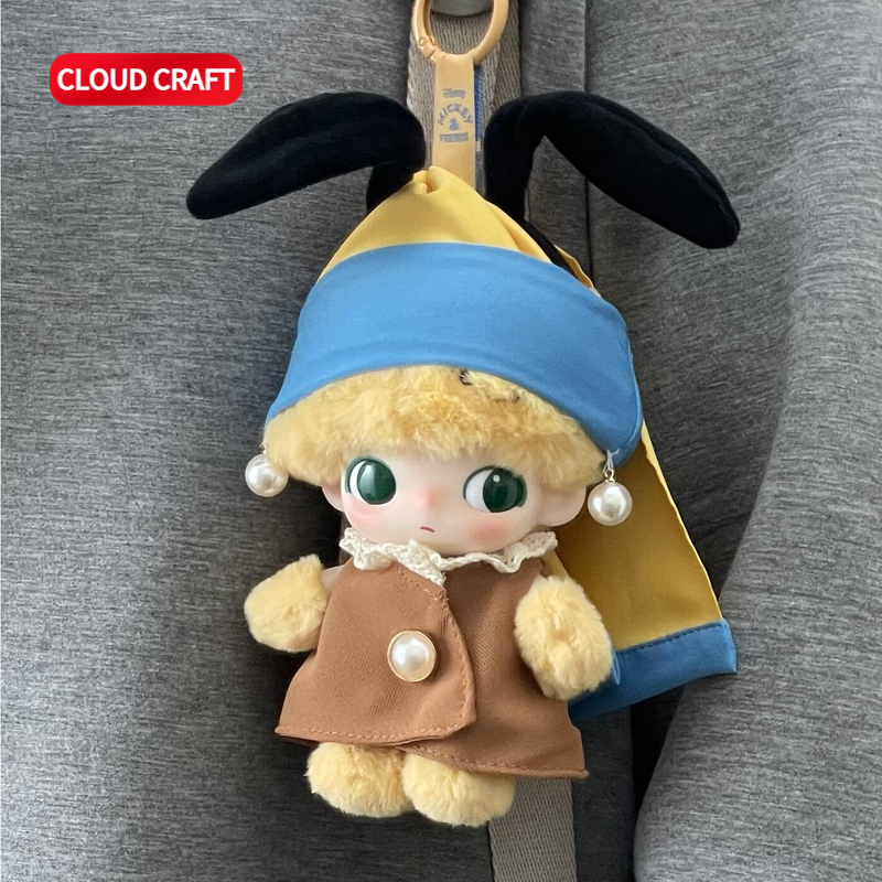 适用DIMOO/嘎子姐/labubu娃衣少女的同款珍珠耳环套装玩偶着替服,模玩/动漫/周边/娃圈三坑/桌游,棉花娃娃/毛绒玩具娃衣,淘宝优惠券,粉丝福利购,淘宝优惠卷