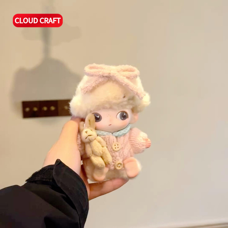 适用dimoo娃衣新生日记系列可爱甜美针织毛衣套装DIMOO新生娃衣