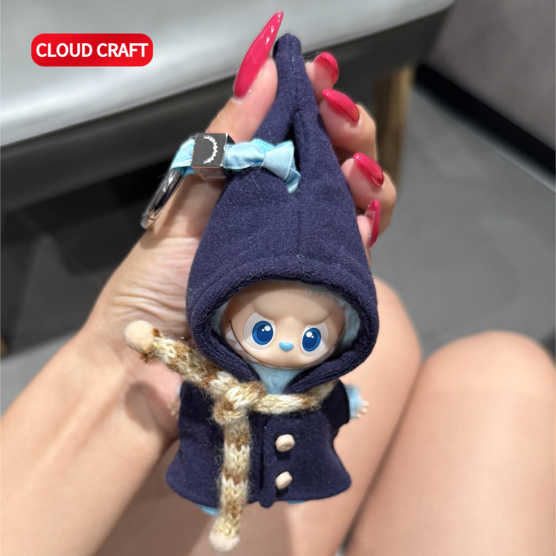 适用4.0拉布布可爱精灵斗篷套装labubu四代心底密码拉布布衣服,模玩/动漫/周边/娃圈三坑/桌游,棉花娃娃/毛绒玩具娃衣,淘宝优惠券,粉丝福利购,淘宝优惠卷