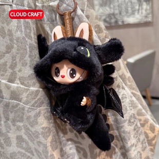 适用拉布布一二三代娃衣无牙仔labubu系列第三代公仔娃衣套装