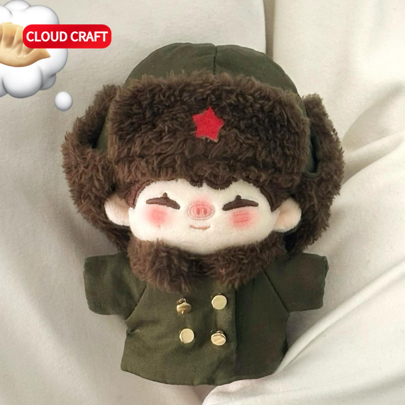 适用10cm娃衣棉花娃娃娃衣冬日军装帽子大衣套装棉花娃娃可换装,模玩/动漫/周边/娃圈三坑/桌游,棉花娃娃/毛绒玩具娃衣,淘宝优惠券,粉丝福利购,淘宝优惠卷