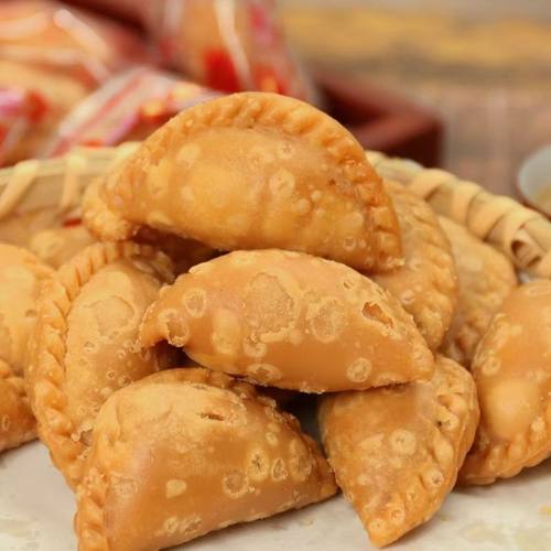 汕头特产手工花生夹心油角仔