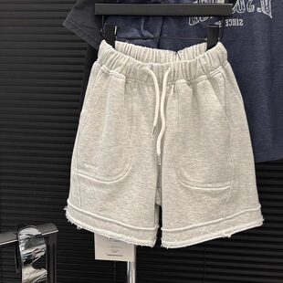 儿童韩范休闲运动五分裤 2026夏季 百搭宽松短裤 男童潮酷时尚 子 新款