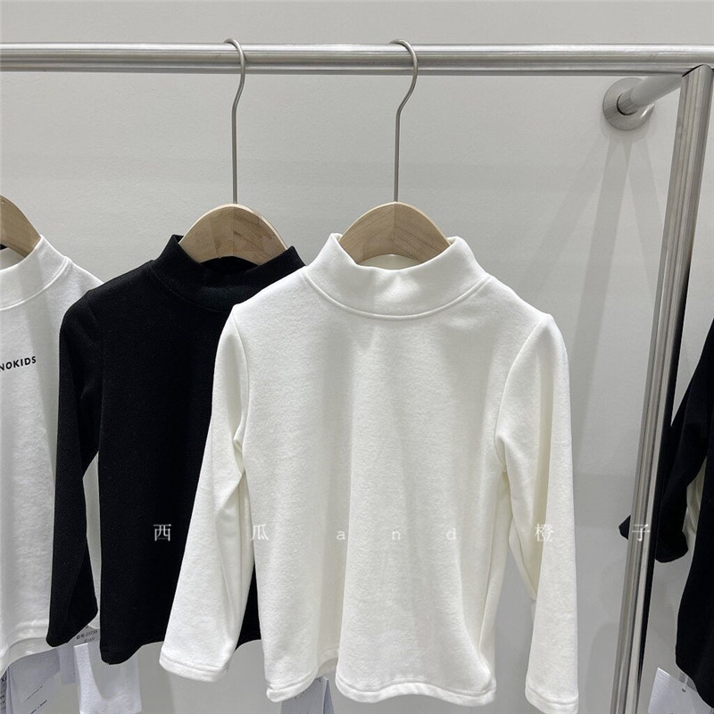 儿童保暖打底衫男女宝宝内搭上衣