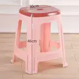 Толстый пластиковый стул Дом скамейка квадратный стул высокий стул простой гостиной столовый стол