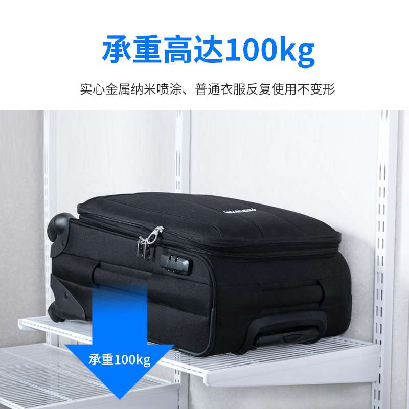 1.2米步入式家用简易组合衣柜架子开放式衣帽间金属钢架组装衣橱