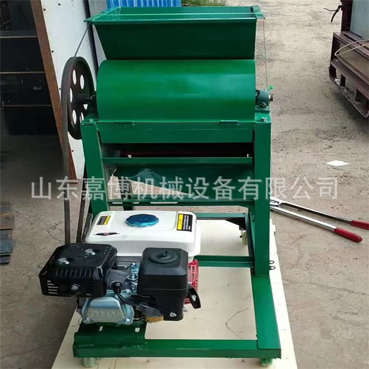 开心果脱壳机 汽油机带花生脱粒机 油坊榨油用花生脱壳机