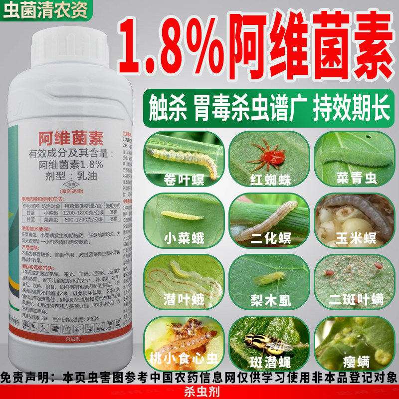 阿维菌素杀虫剂农药大全