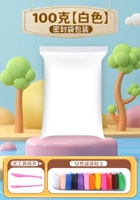 Белая глина, 100 грамм, 12 цветов