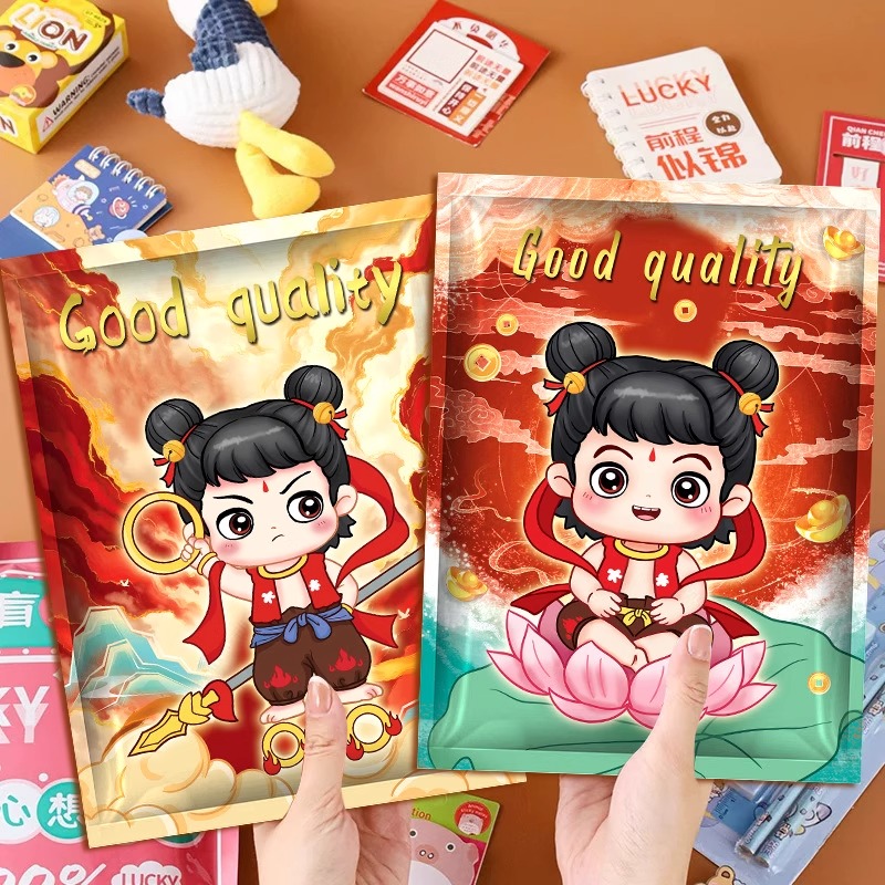 哪吒文具用品大礼包创意礼品学生奖励奖品小学生实用盲盒开学礼物