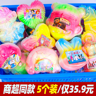 儿童考古挖掘玩具盒男女孩手工diy寻宝藏益智敲砸化石矿宝石膏盲