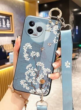 适用小米红米K80手机壳K70/K60保护套K50ultra至尊版K90腕带K40斜挎背带k30硅胶k20Pro带挂绳挂脖子女款5G男