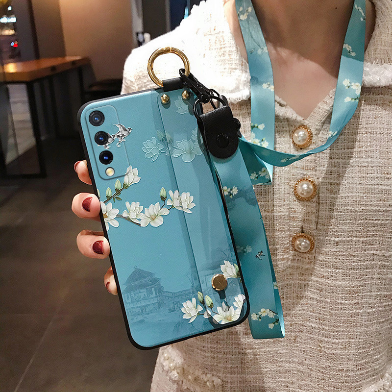 中国风兰花手机壳活力版硅胶