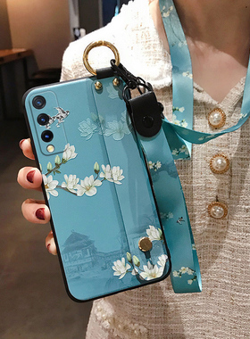 中国风适用华为荣耀play5手机壳Play 5T保护10T套4/4t硅胶10C荣耀6T/7T Pro软壳6C防摔8T女款9T带挂绳3挂脖子