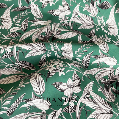 长绒棉纯色府绸高端印花服装面料