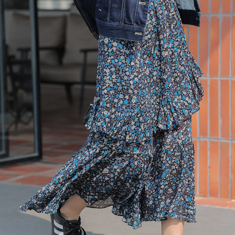 法式小碎花田园风100s长绒棉全棉长绒棉印花布料面料英式小碎花6