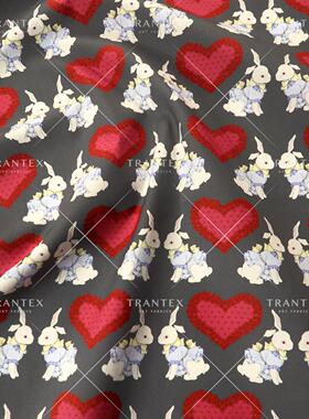 ⭐️ 爱心兔子灰色 展示链接／观看直播录屏／联系客服上定制链接