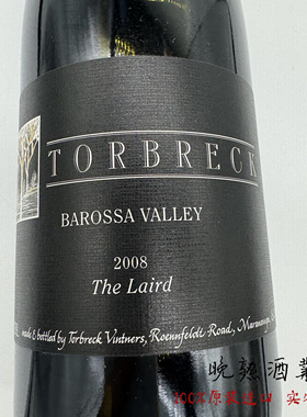 澳洲膜拜酒庄托布雷领主Torbreck The Laird西拉干红葡萄酒2010年