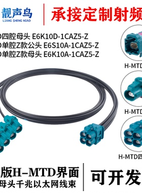 靓声鸟H-MTD万兆以太网线四腔 单腔 E6K10D-1CAZ5 E6K10A E6S10A