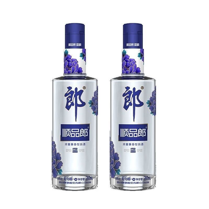 郎酒顺品郎280毫升45度蓝顺白酒