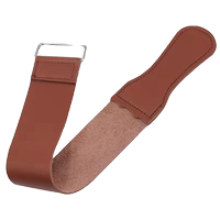 Cowhide razor, leather sharpening cloth, old-fashioned razor, razor cloth, knife, razor board, razor with guard cloth, razor strip thumbnail 5
