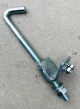 钢轨卡子27.5kv电气化铁路 DC1500v地铁接地线接地靴铁轨钩钉轨卡