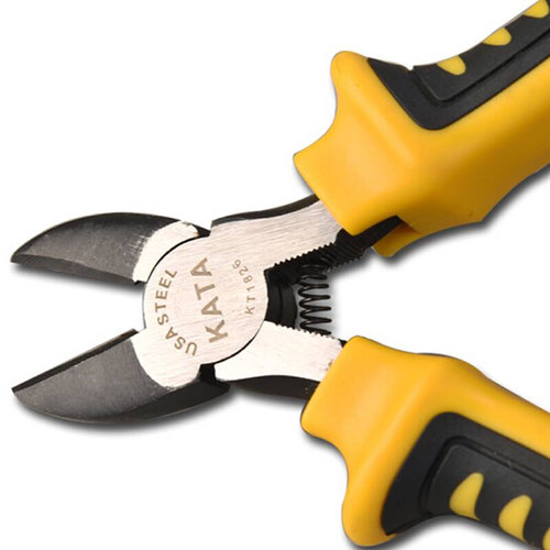 锴达（）钳子省力斜嘴钳6英寸斜口钳剪线钳偏口钳发黑KT1826u.