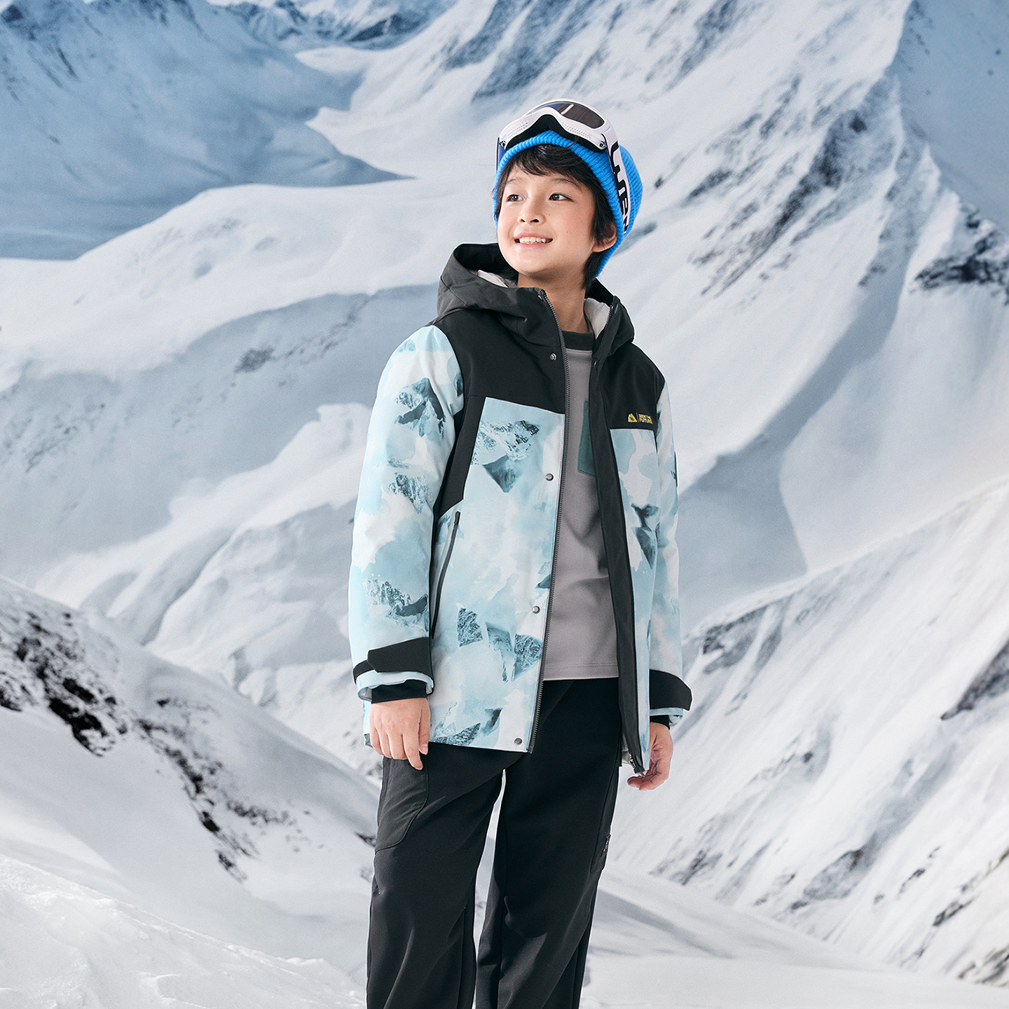 巴拉巴拉羽绒服男童蓄热防护上衣