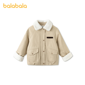 巴拉巴拉balaOne儿童外套女棉服