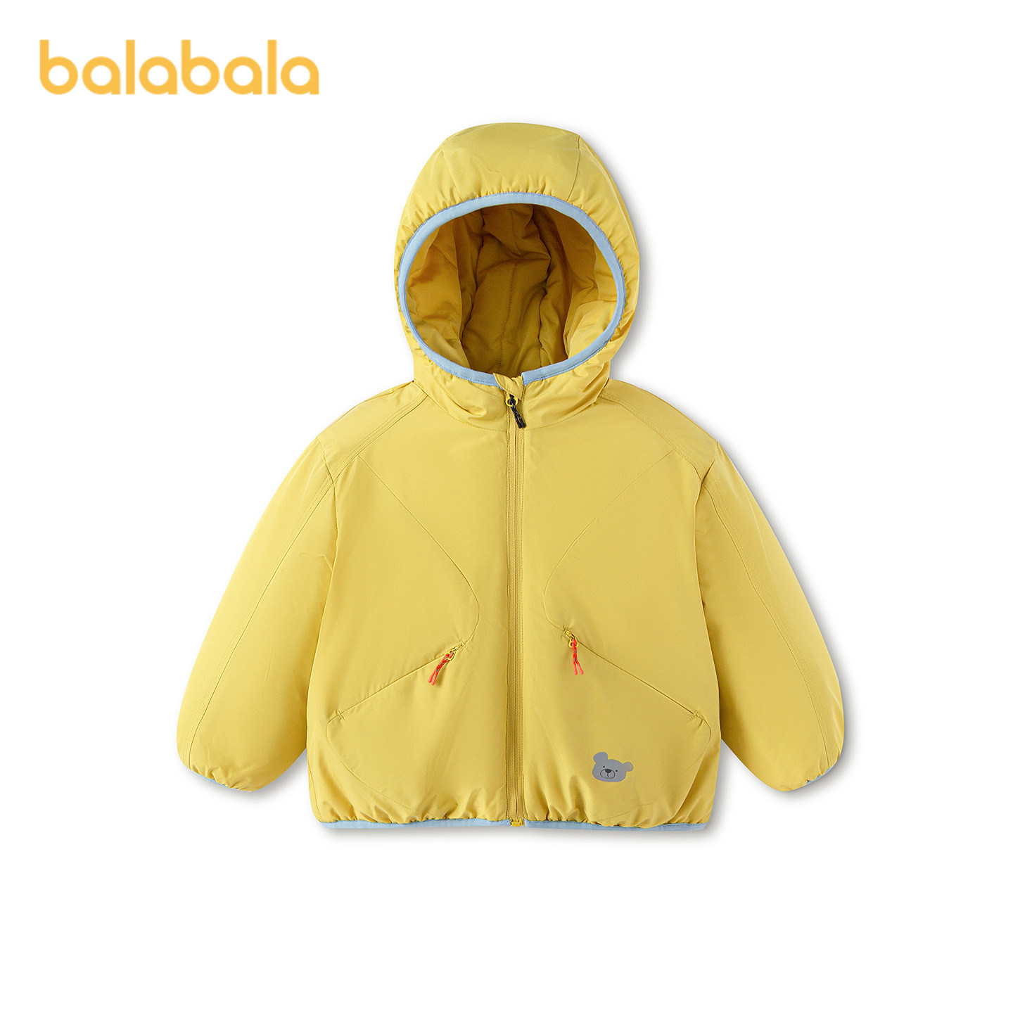 巴拉巴拉balaOne棉服连帽外套衣